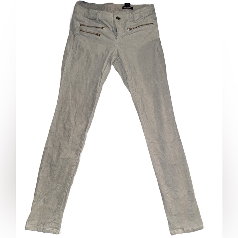 Club Monico grey corduroy midrise pants| s